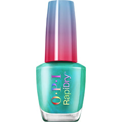 OPI RapiDry en botella ofrece brillo intenso y secado rápido.
