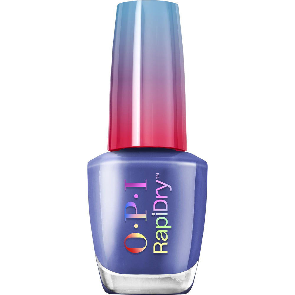 OPI RapiDry esmalte azul oscuro crema para uñas elegantes