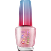 OPI RapiDry Flash n' Flirty, tono rosado opaco, acabado elegante y duradero.