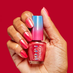 OPI RapiDry Fuego, dos capas para un acabado opaco y brillante.