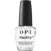 OPI RapiDry capa superior brillante y de secado rápido para uñas.