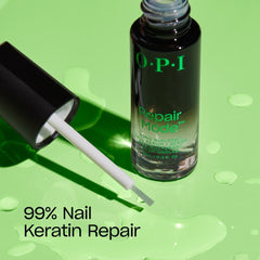 OPI Repair Mode cap detail highlighting PCR cap for eco-friendly packaging