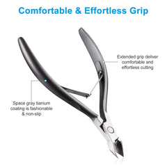 opove surgical stainless steel cuticle cutter for long-lasting use