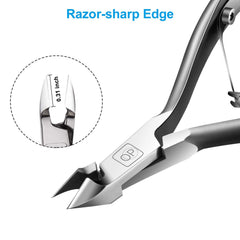 opove X7 cuticle nippers with ergonomic design for comfort
