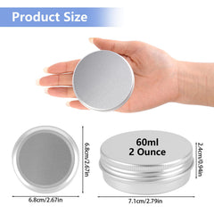 Opvixi tins screw-top closure closeup, leak-proof design for safe carrying.