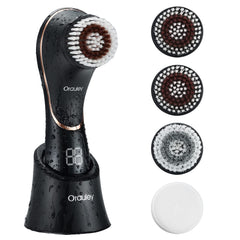 Orauley facial cleansing brush with rotating head for deep cleansing