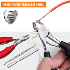 Orelex stainless steel blades are waterproof and rust-resistant
