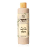 Organic Jaguar Honeysuckle Body Wash bottle front, unscented formula for gentle cleansing