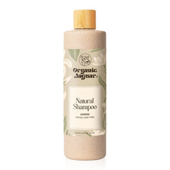 Organic Jaguar shampoo bottle front, gentle cleansing for dry to color-treated hair.