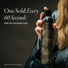 Oribe Dry Texturizing Spray absorbs oil at roots with no powdery residue.