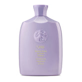 Oribe Serene Scalp Oil Control Shampoo bottle with lavender packaging for oil management.