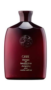Oribe Shampoo for Beautiful Color bottle highlighting color-safe cleansing