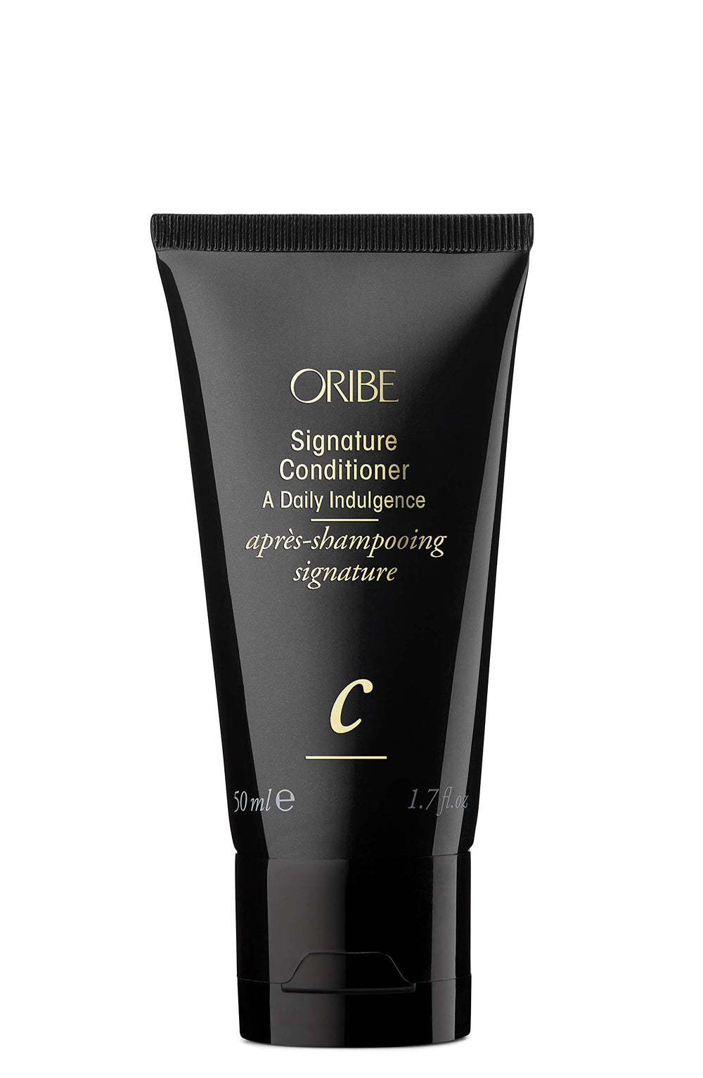 Oribe Signature Conditioner bottle front, luxurious hydration for smooth hair