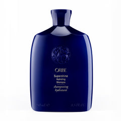 Oribe Supershine Hydrating Shampoo bottle front for luxury hydration