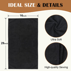 Orighty towels delivering fast absorption to blot hair and dry skin