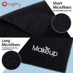 Textura microfibra Orighty combina fibras largas y cortas para limpieza eficiente.