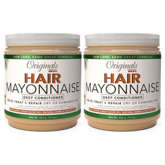 Acondicionador Mayonnaise de Originals by Africa's Best en pack de dos frascos de 15 oz.