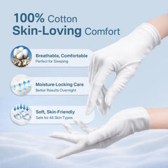 Originbuty dry-hands gloves offer breathable comfort with 100% cotton material.