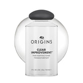 Origins Clear Improvement toner bottle for shine control and pore care.