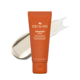 Origins GinZing Energy-Boosting Tinted Moisturizer bottle front for a radiant, sun-protected complexion.