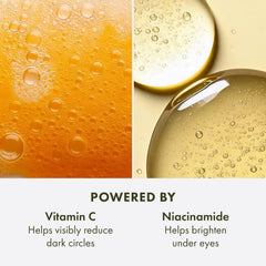 Cool tone swatch shows brightening effect on lighter skin