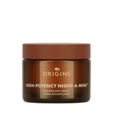 Origins High-Potency Night-A-Mins bottle pour enhances nighttime hydration