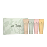 Origins Hand Cream Essentials Set Light Rose travel-size bottle offering instant hydration for dry hands.