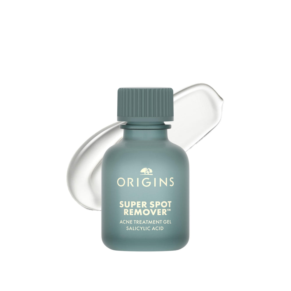 Origins Super Spot Tratamiento: botella destacada para combatir imperfecciones puntuales.