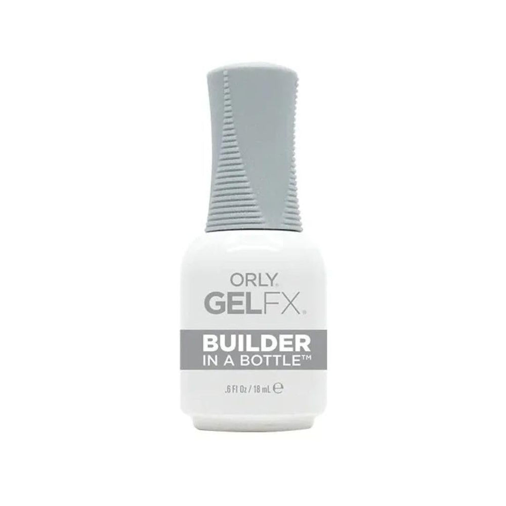 Orly gel de construcción en frasco, aplicación con pincel para uñas lisas y duraderas.