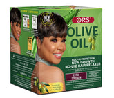 ORS Aceite de oliva con protección integrada para nuevo crecimiento.