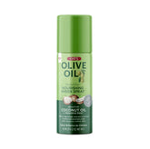 ORS spray brillo nutritivo en botella ofrece brillo ligero y suavidad.