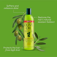 ORS Aceite Oliva Profesional brillo sedoso tras uso