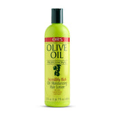 ORS Aceite Oliva Profesional locion pelo: botella y aplicación suave para manejo diario