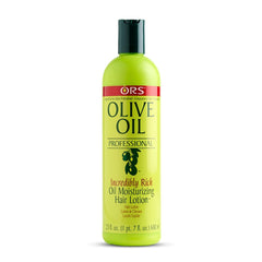 ORS Aceite Oliva Profesional locion pelo: botella y aplicación suave para manejo diario