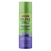 ORS Brillo para trenzas con aceite de oliva y lavanda, brillo natural diario.