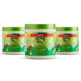 ORS Crema Aceite Oliva en bote, aporta suavidad al cabello seco.