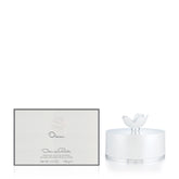 Oscar de la Renta Oscar Signature Dusting Powder packaging shows refined daily finishing touch.