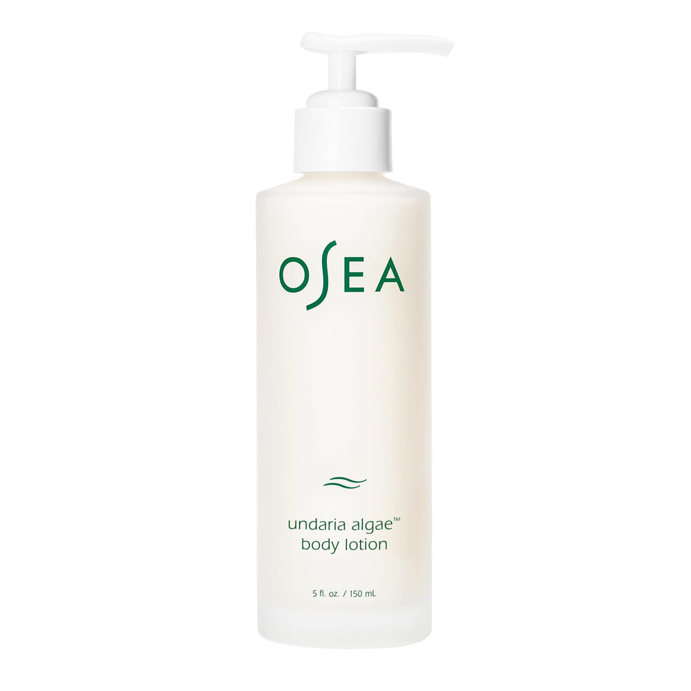 OSEA Undaria Algae Body Lotion bottle showing lightweight hydration for dry skin
