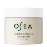 OSEA Undaria cleansing body polish showing pumice grains for smoother skin texture.