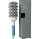 Osensia medium round brushing brush front view with ergonomic grip for comfortable styling.