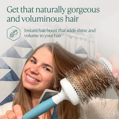 Osensia Round Brush 2-5-inch barrel creates big waves and volume