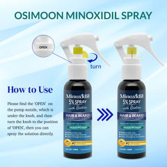 OSIMOON Biotin, Castor Oil, Hydrolyzed Collagen ingredients visual