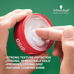 OSiS+ Flexwax textura natural y volumen para looks desordenados.