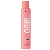 OSiS+ Grip Extreme Hold Mousse ofrece cabellos con volumen sostenido y brillo natural.
