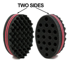 OSMOFUZE Afro curl sponge set creates defined coils with gentle pressure