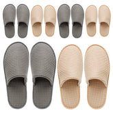 OSTADARRA spa slippers with non-slip outsole for safe use on wet floors