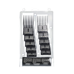 Oster universal comb storage pouch keeps all 10 combs organized and portable