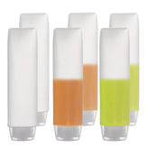 OTO 6-pack travel bottles with secure caps for leak-free 30ml containers.