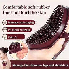 OTXKXBLP Meridian Brush full-body massage with silicone touch for relaxation.