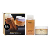 OUAI detox shampoo bottle for deep scalp cleansing and color-safe shine.